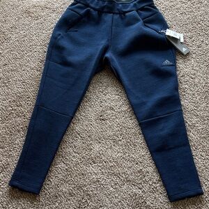 Adidas ZNE Road Trip Pant
Dark Blue. 
Womens size Small. 
New with tags